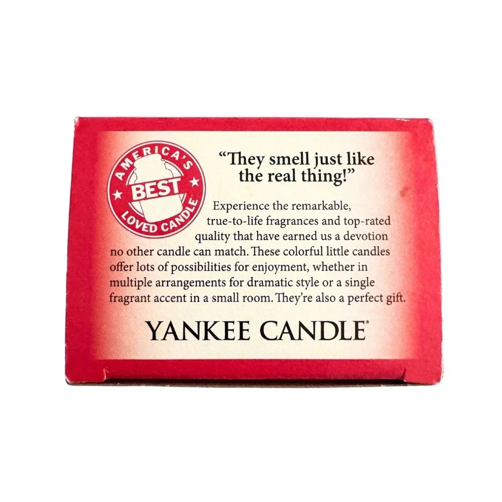 Yankee Candle Macintosh Scented Tea Light Candles - Lot of 3 Boxes (36 total)